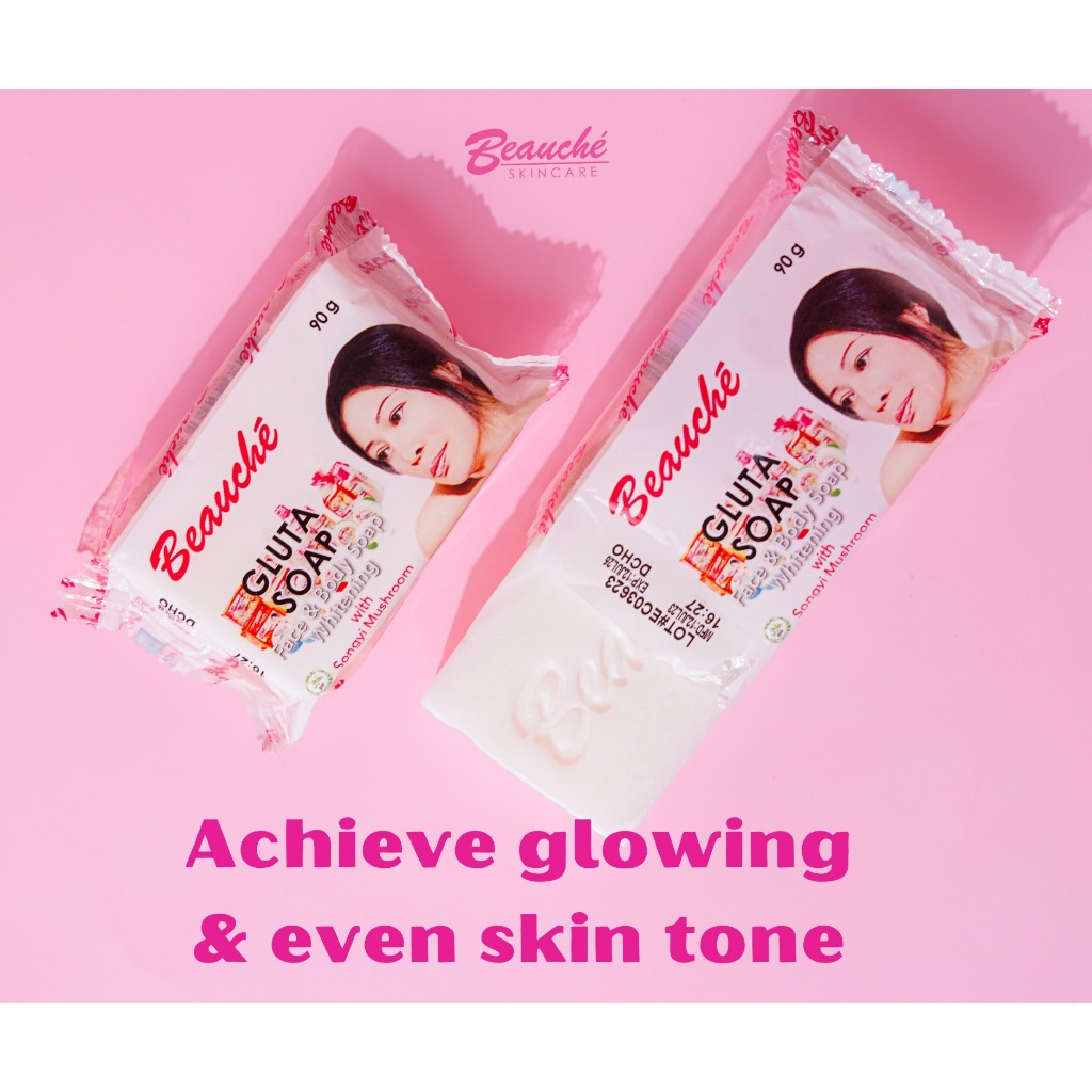 FREE SKIN REBORN KOJIC SOAP/MILKY GLUTA SOAP 90g when you buy 1 Beauche ...