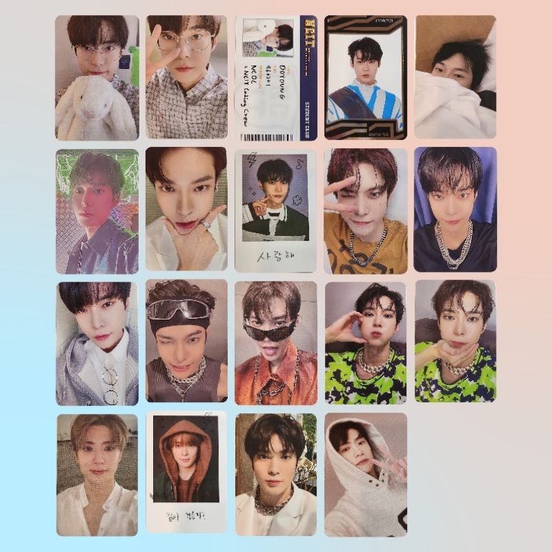 [ONHAND] NCT 127 Doyoung Jaehyun photocard set (Sticker 2 Baddies POB
