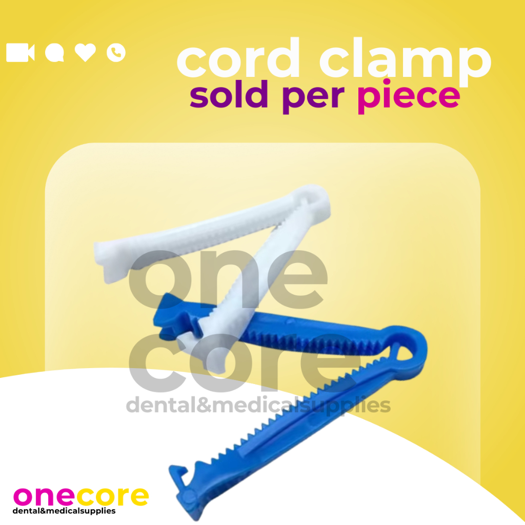 Cord Clamp [Piece] | Umbilical Cord (Pedia) Disposable Umbilical Cord ...