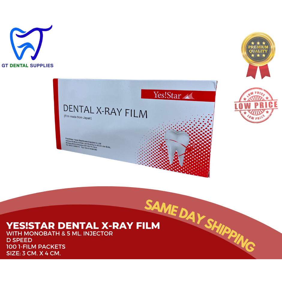 Yes!Star Dental XRay Film with 250 ml. Monobath Shopee Philippines