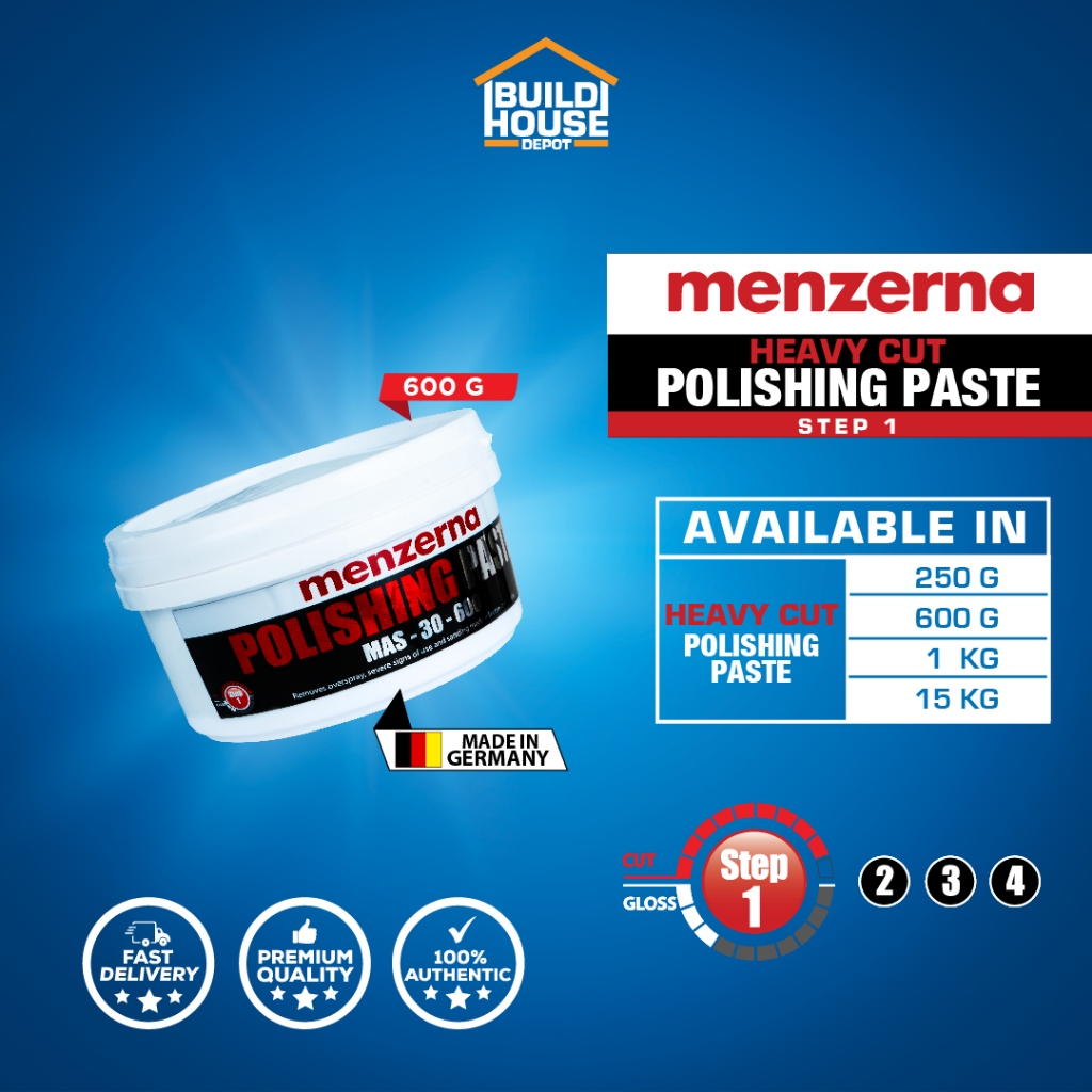 MENZERNA Heavy Cut Polishing Paste - 250g | 600g | 1kg | Shopee Philippines