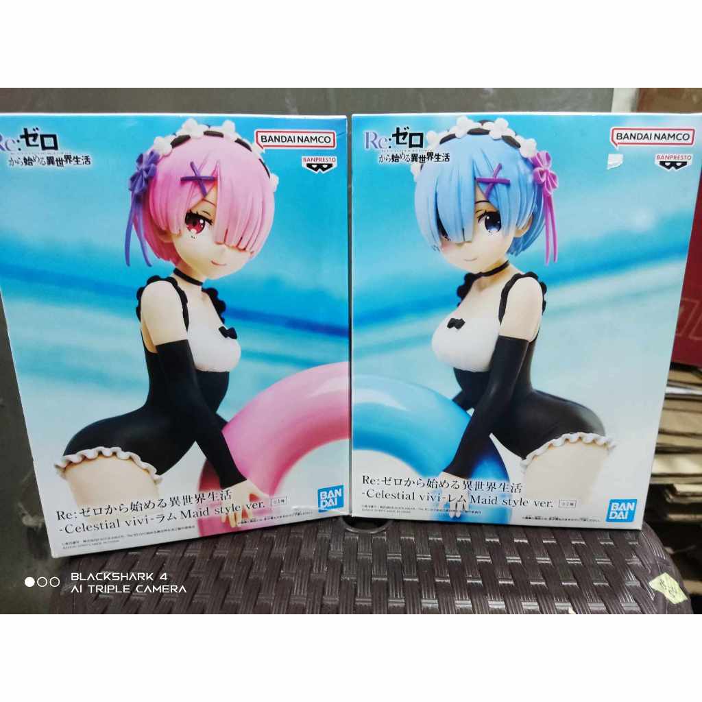 Figura Banpresto Ram – Re:Zero – Celeste Vivi – 18 Cm