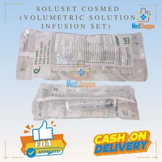 COSMED SOLUSET (VOLUMETRIC SOLUTION INFUSION SET) | Shopee Philippines