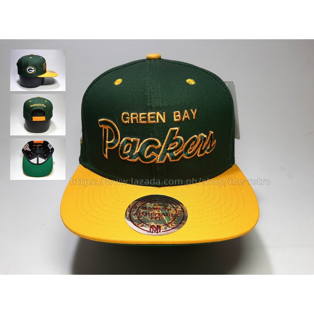 Green Bay Packers Vintage Snapback Cap Shopee Philippines