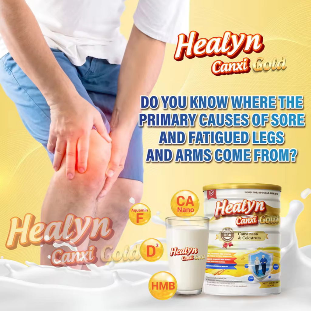 Shop037 Healyn Canxi Gold 400g Milk for Osteoporosis and Arthritis ...