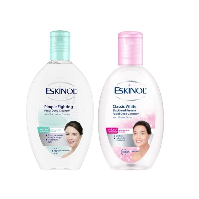 SSU ESKINOL Deep Cleanser Classic White and Pimple Fighting 225ml Shopee Philippines