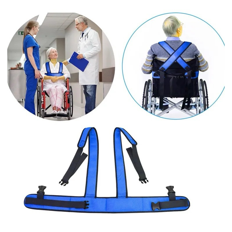 Safety belt for elderly wheelchair fall prevention directional support ...