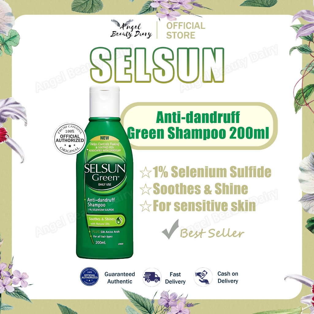 Australia Selsun Green Amino Acid Shampoo Treatment Clean Soft Hair ...