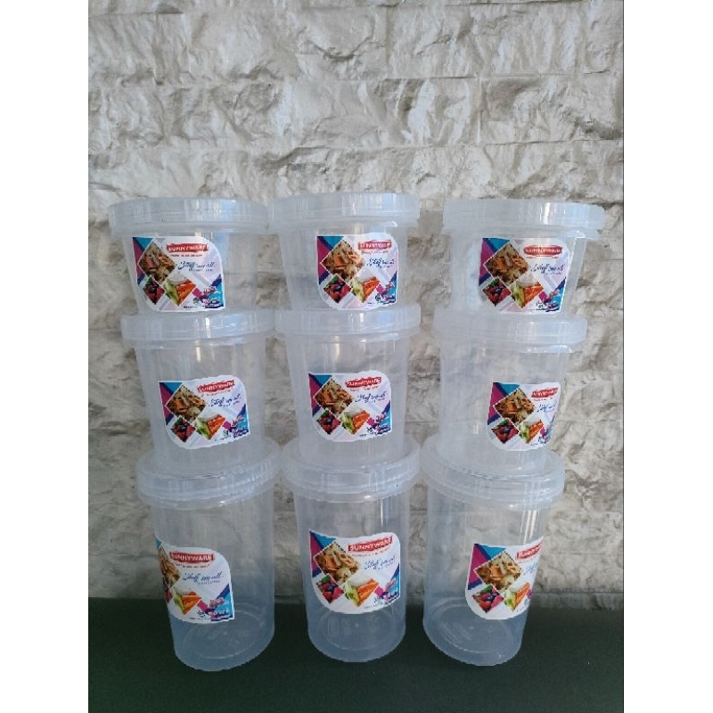 (set of 3) SUNNYWARE ROUND FOOD STORAGE (BPA FRE) | Shopee Philippines