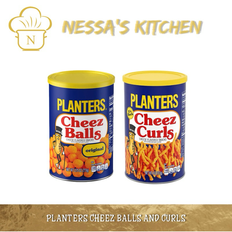 Planters Cheez Balls Cheez Curls [Nessa’s Kitchen] Shopee Philippines