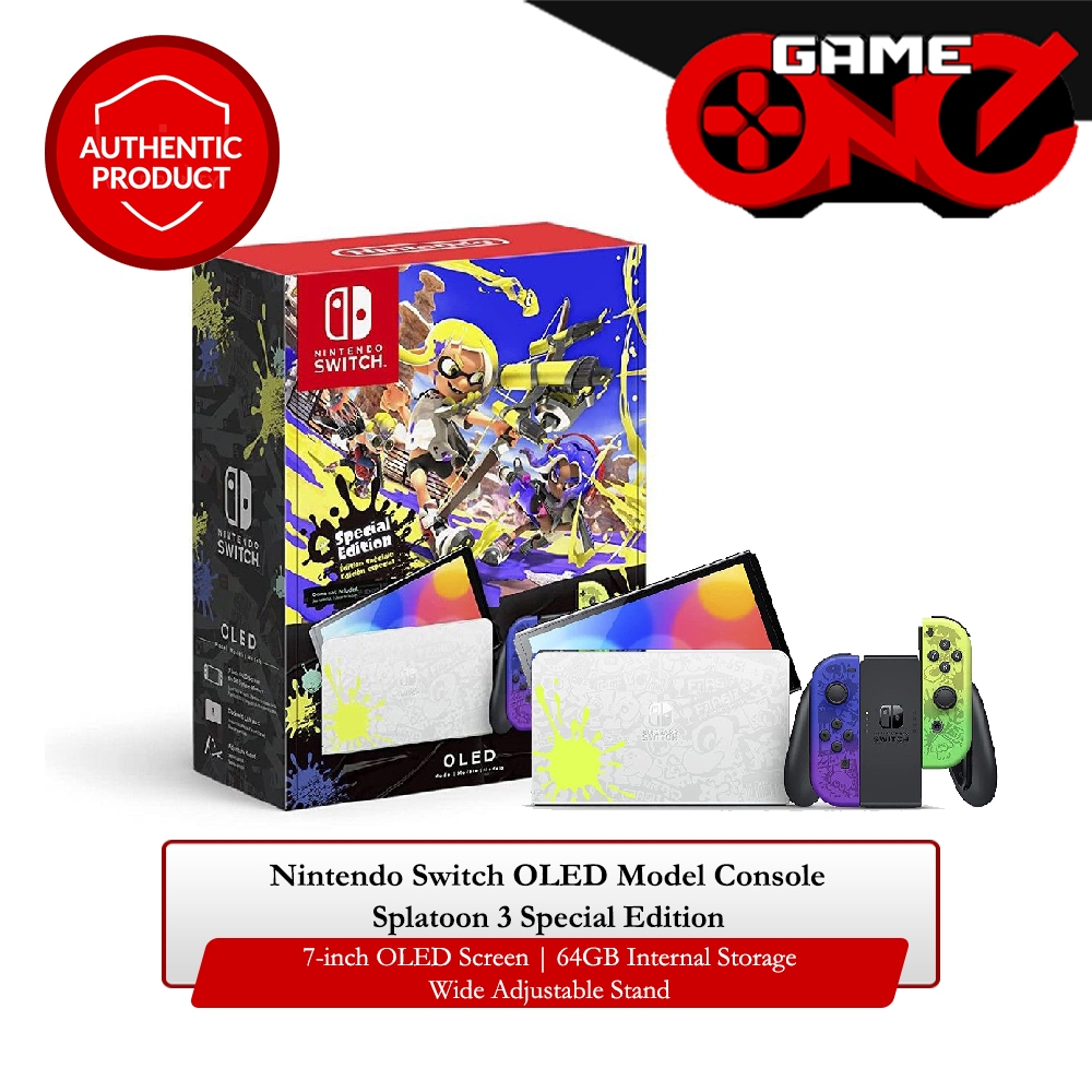 Nintendo Switch Oled Model Splatoon 3 Special Edition Shopee Philippines 0507