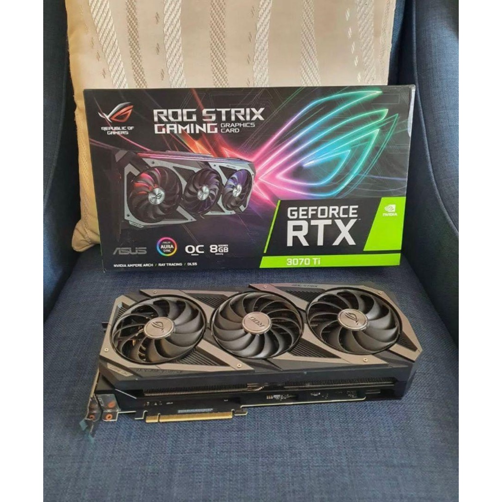 ASUS ROG Strix GeForce RTX 3070 TiOC 8GB GDDR6X Graphics Card | Shopee ...