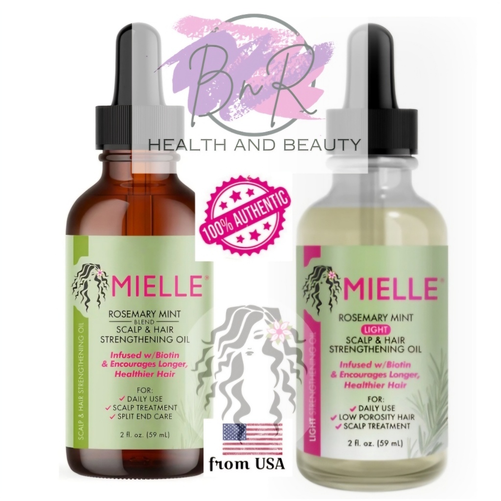 Mielle Organics Rosemary Mint Scalp And Hair Strengthening Oil 2oz59ml Shopee Philippines 2400