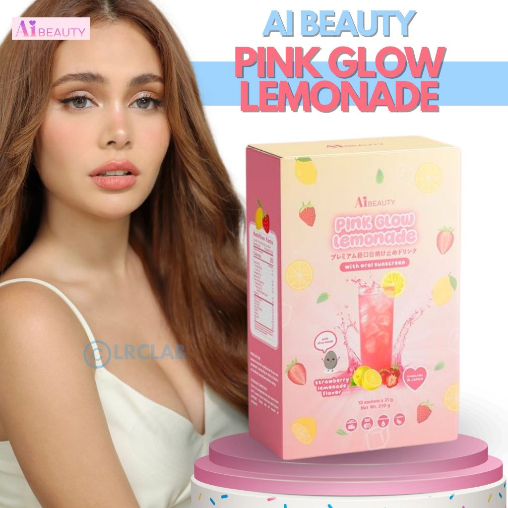 Beauty Pink Glow Lemonade by AiBeauty Ivana Alawi Collagen Drink Powder ...