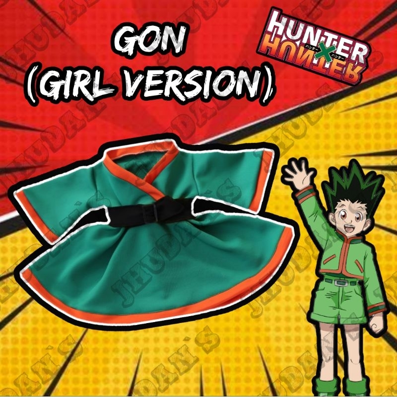 GON FREECSS (GIRL VERSION) Hunter X Hunter Inspired Costume ...