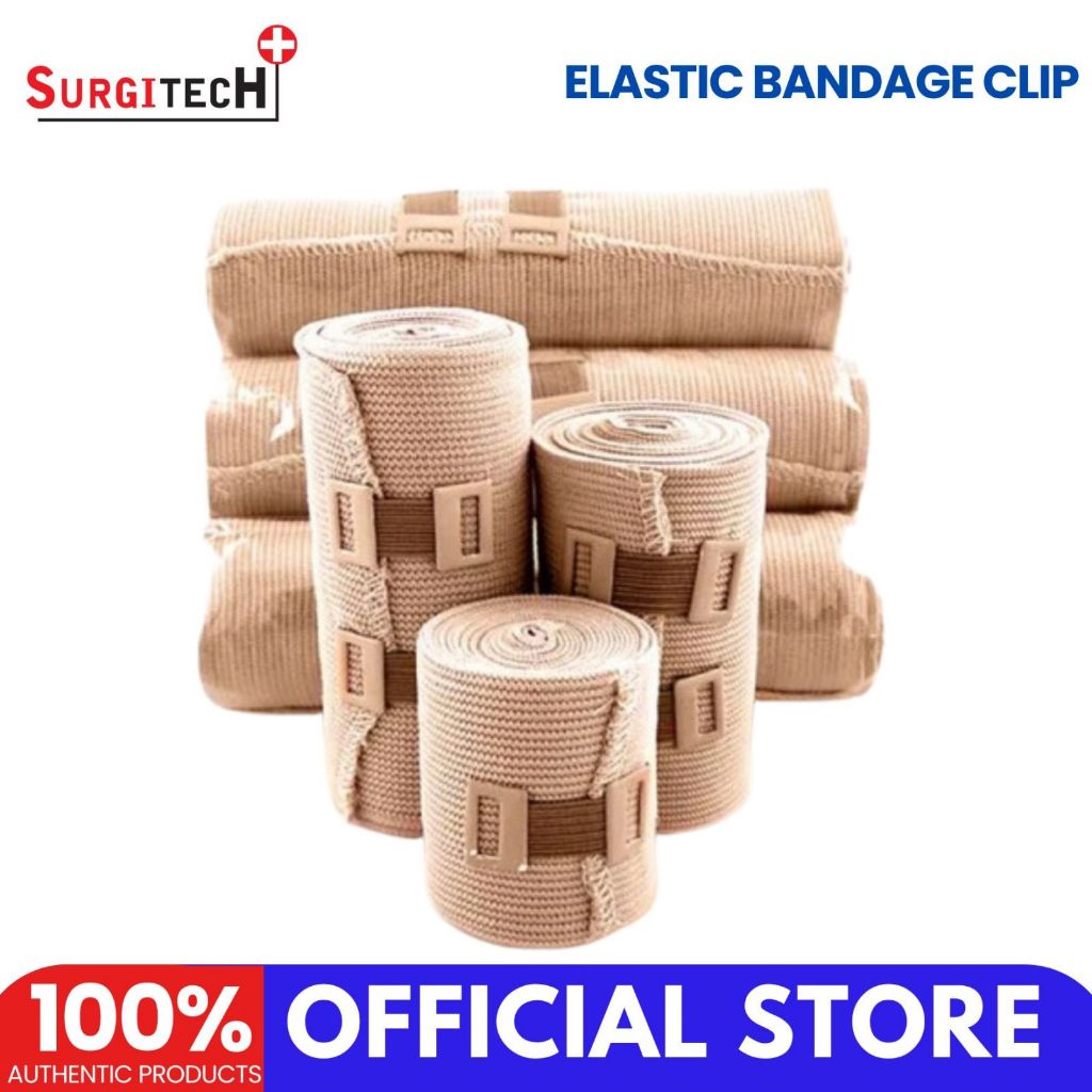 SURGITECH Elastic Bandage Clip Type | Shopee Philippines