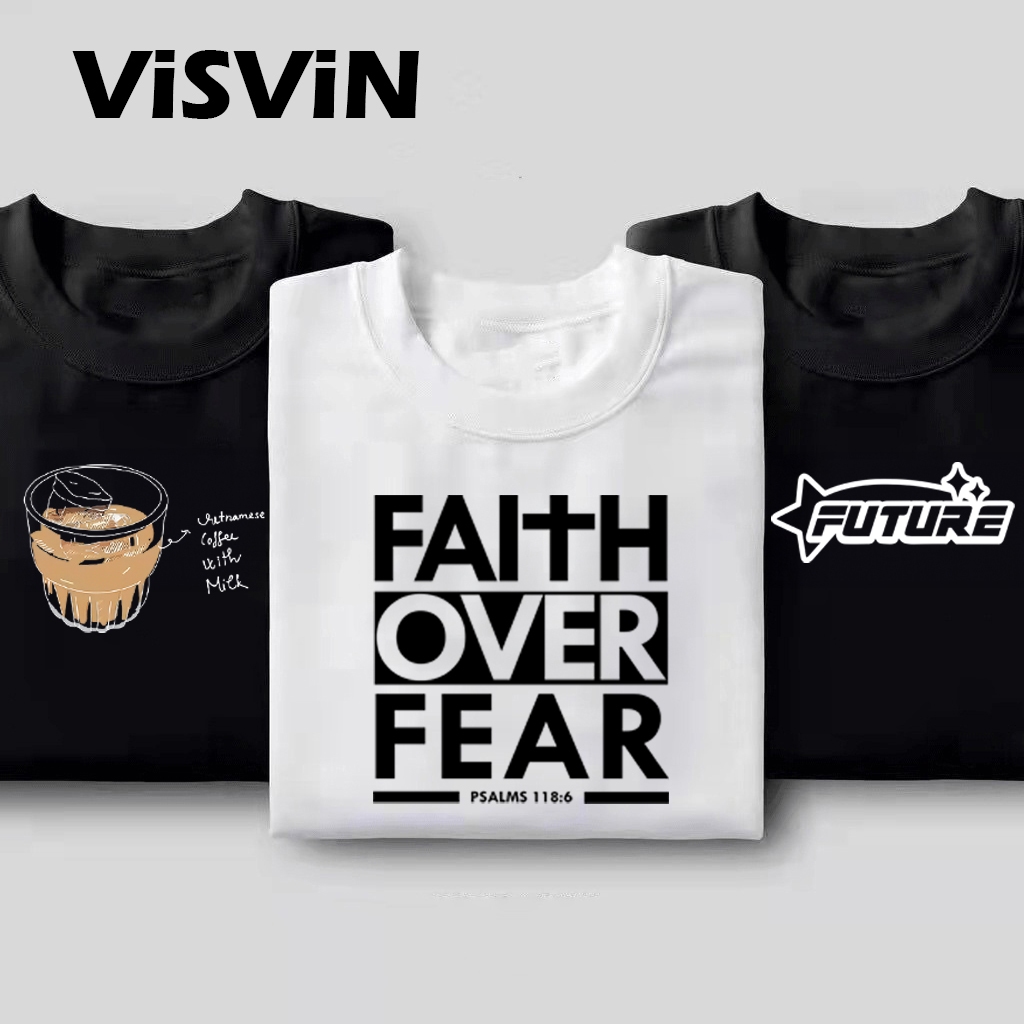 VISVIN Minimalist T shirt Unisex （#6） | Shopee Philippines