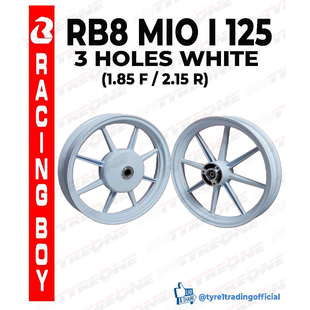 RCB MAGS RB8 (3HOLES/ 4HOLES) '14 MIO I 125 M3/SOUL I 125/MX/MX125 ...