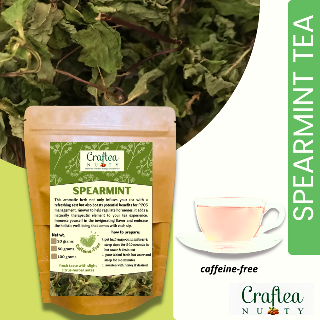 Spearmint tea dried spearmint mentha spicata loose leaf tea mint| PCOS ...