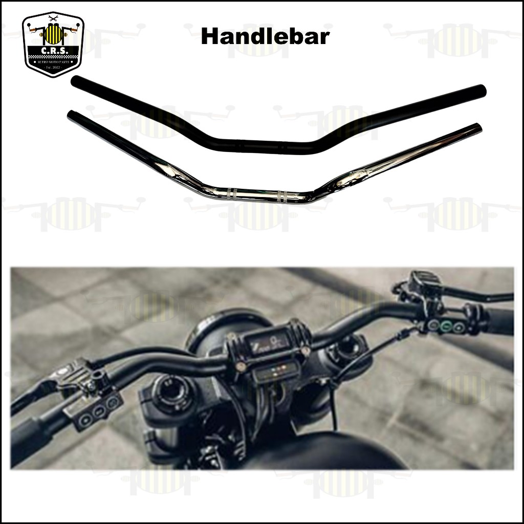 Low rise handlebar-Cafe racer and scrambler motorcycle-sold by piece ...