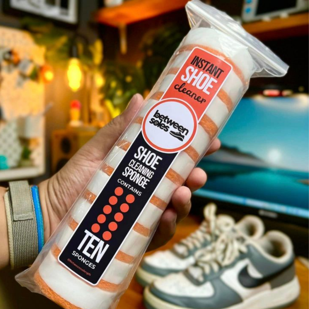 Between Soles Instant Shoe Cleaner, Dual-Sided Sponge for Removing Dirt ...