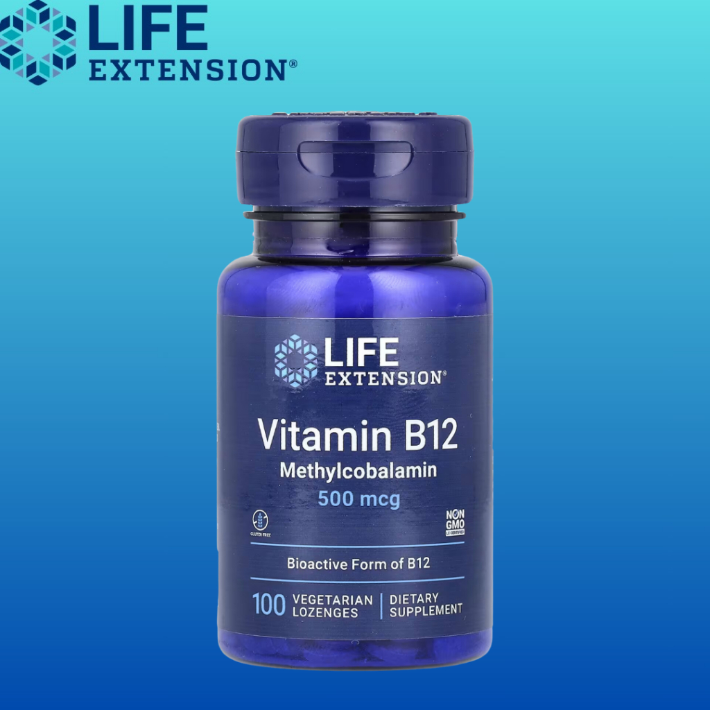 Life Extension | Life Extension, Vitamin B12, Methylcobalamin, 500 mcg ...