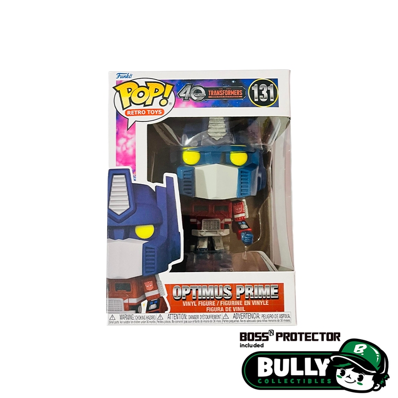Funko POP! Retro Toys: Transformers - Optimus Prime 131 with Boss ...