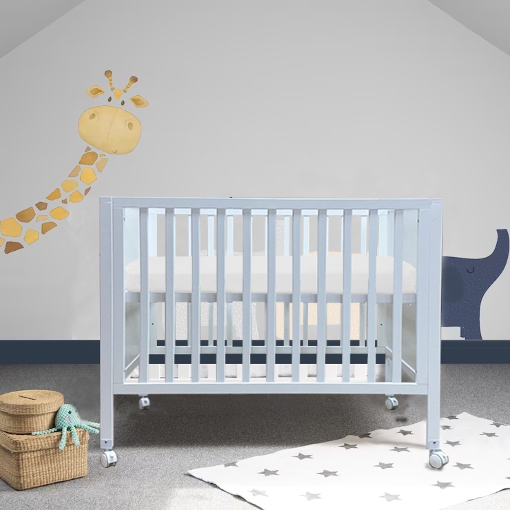 Cuddlebug Brea Mini Crib - WHITE | Shopee Philippines