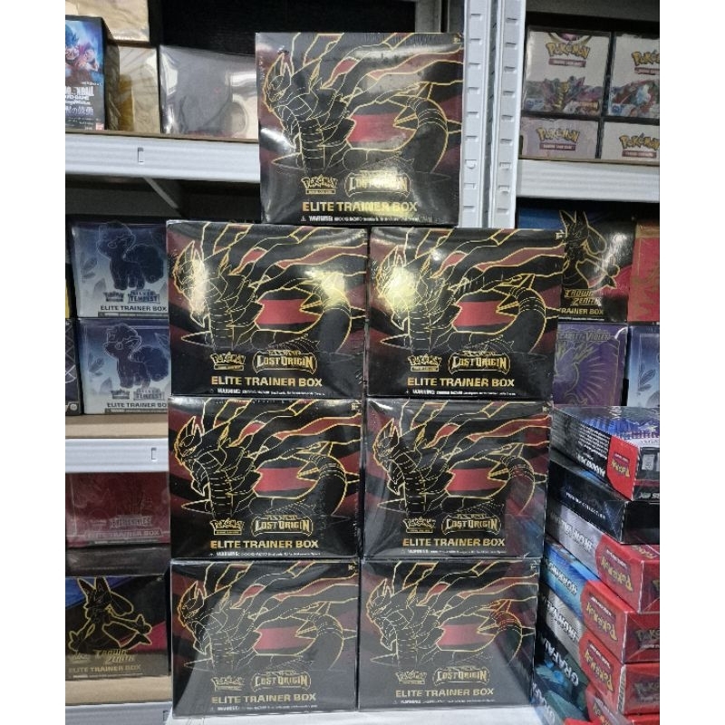 Lost Origin Elite Trainer Box Etb Sword and Shield Pokemon | Shopee ...