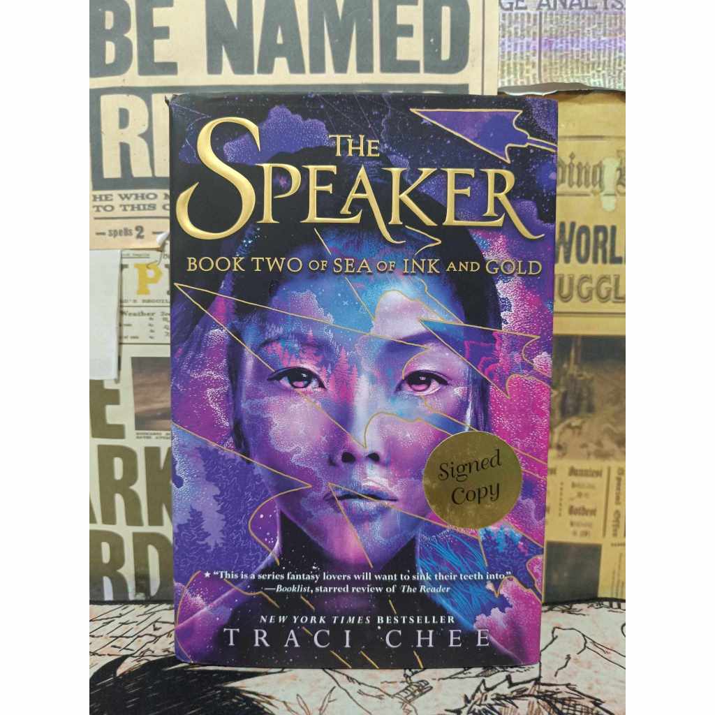 [Signed Copy] The Reader Trilogy #2 - The Speaker by Traci Chee ...