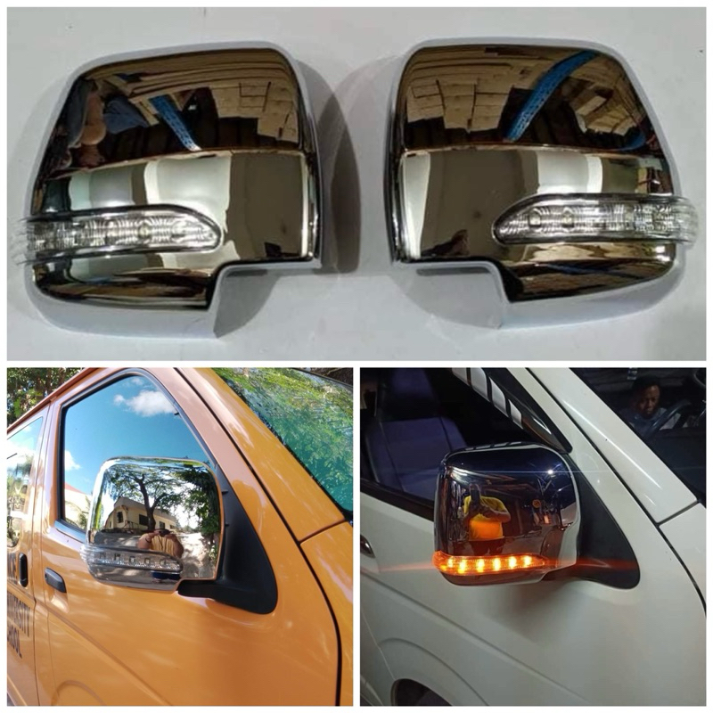Chrome Side Mirror Cover Set For Toyota RAV4 2006-2012 – W/ Signal Light Cutout – 5stars.goods - View #4