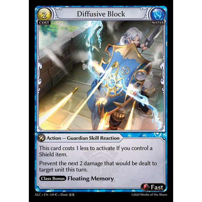 Grand Archive TCG - Diffusive Block - C - Alchemical Revolution ...