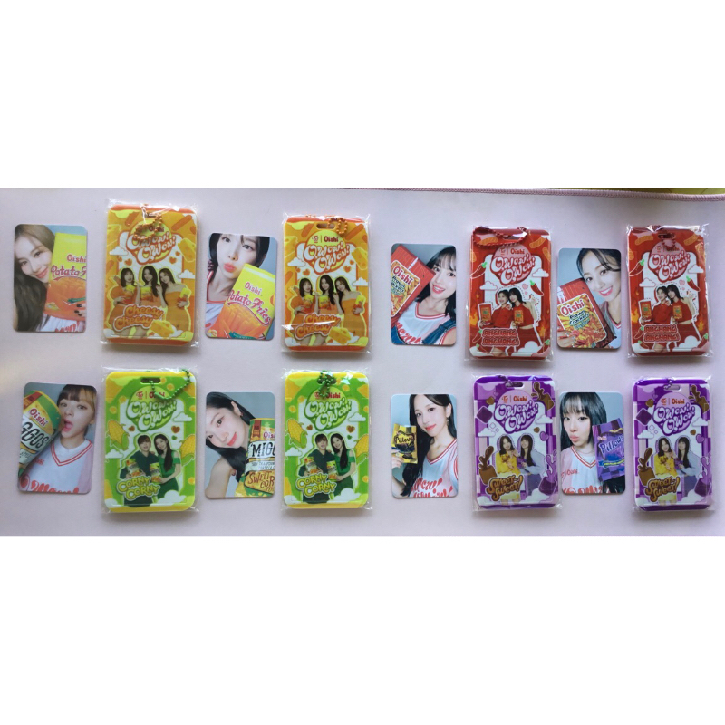 [nov 4 Restocked] Official Oishi X Twice Photocard Pc Holder And