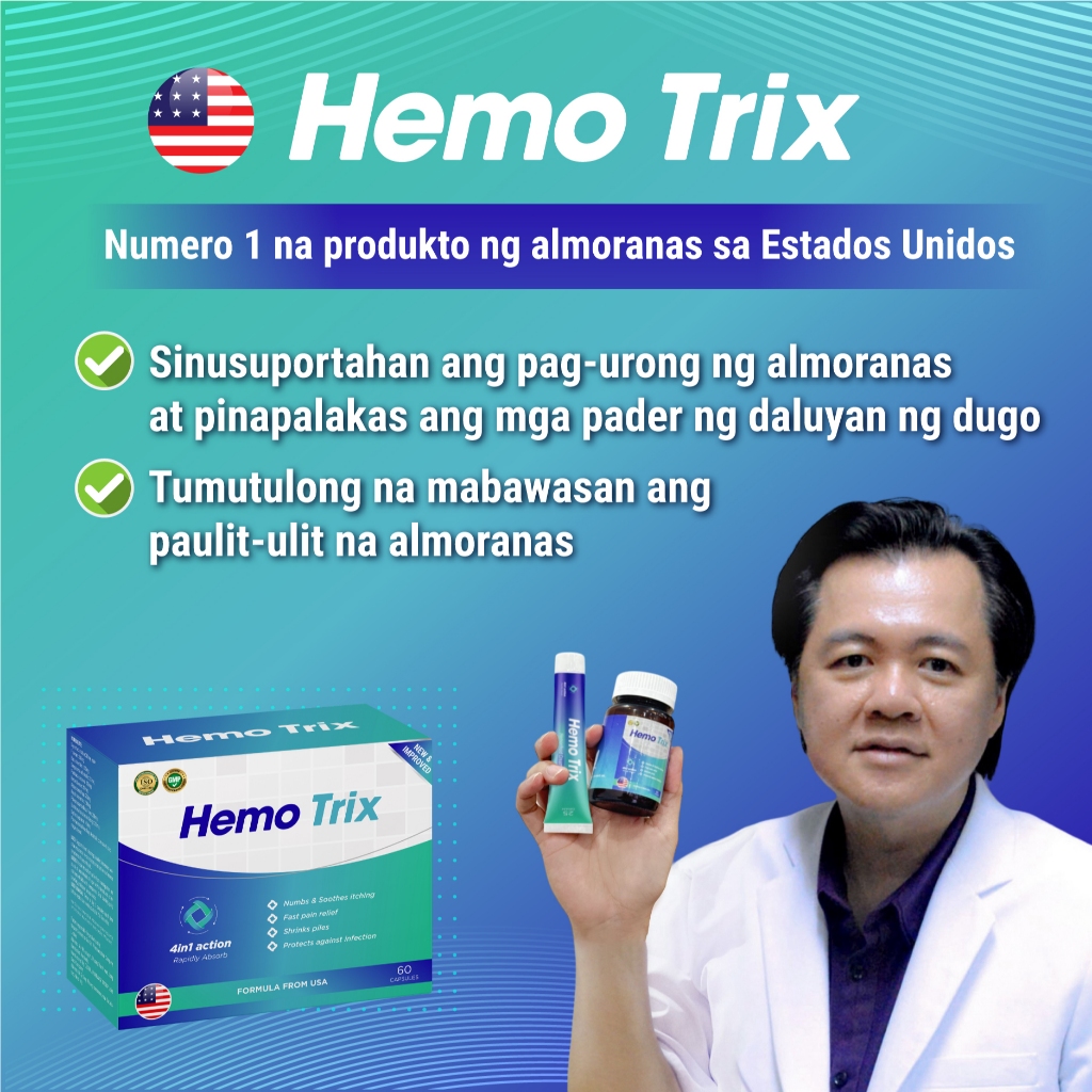 Hemo Trix - Thorough treatment of internal and external hemorrhoids 60 ...