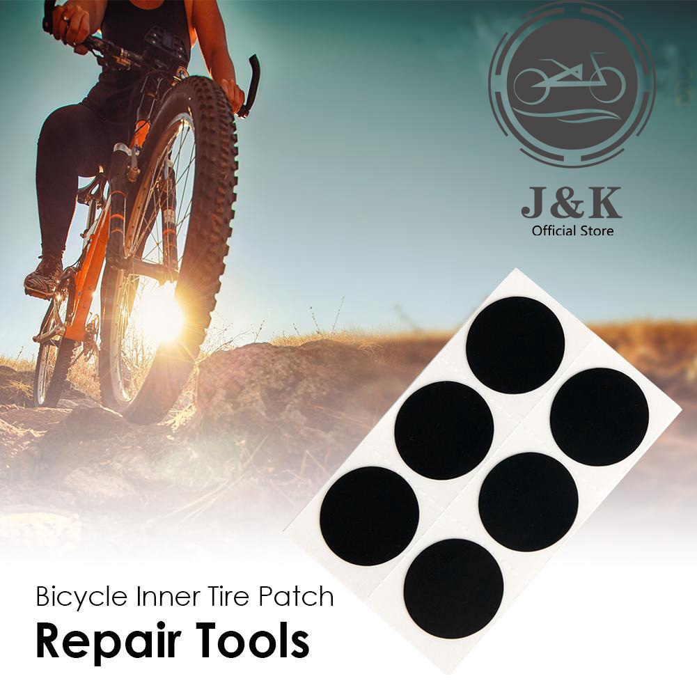 no need glue rubber patch Bicycle Inner Tire Patches Bike Tyre Puncture  Repair Tools