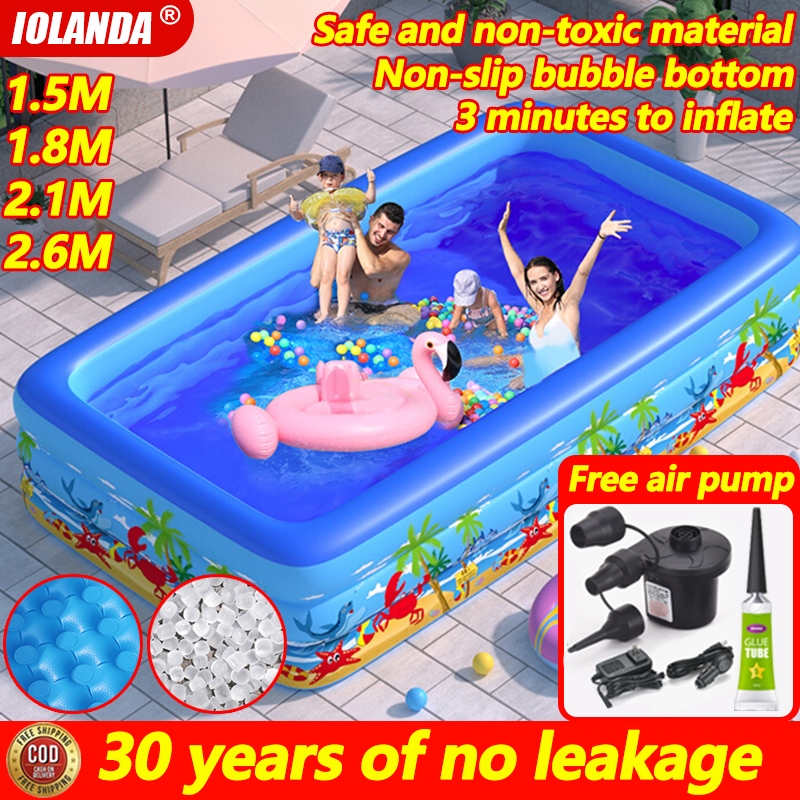 24 hours delivery Inflatable Swimming Pool with Electric Air Pump ...