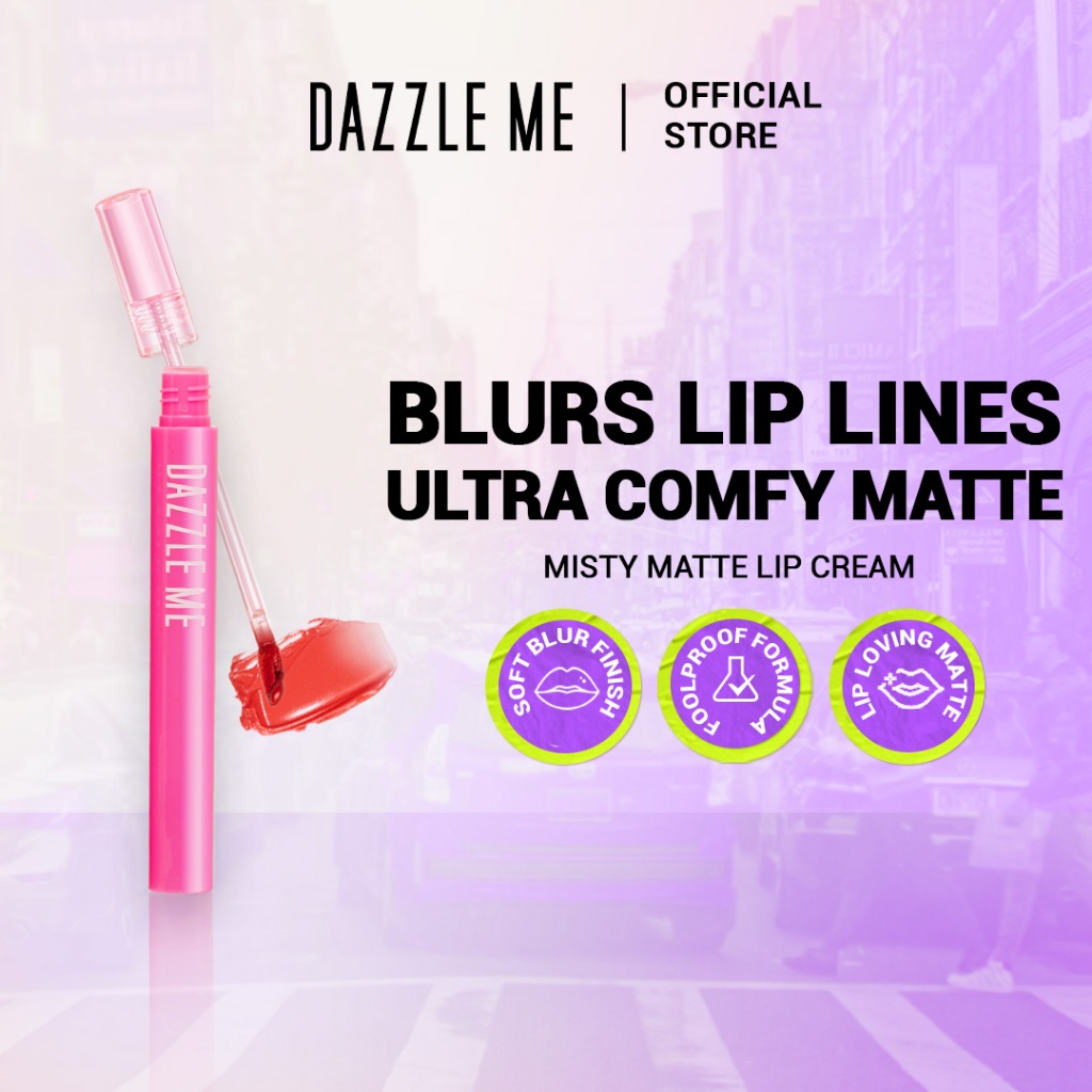 Dazzle Me Misty Matte Lip Cream Long Lasting Smudge Proof Lip Cream