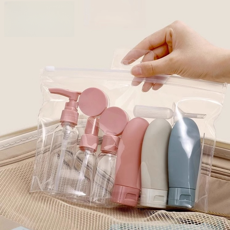 11pcs Travel Bottles Travel Kit Set Cosmetic Skincare Liquid Packaging ...