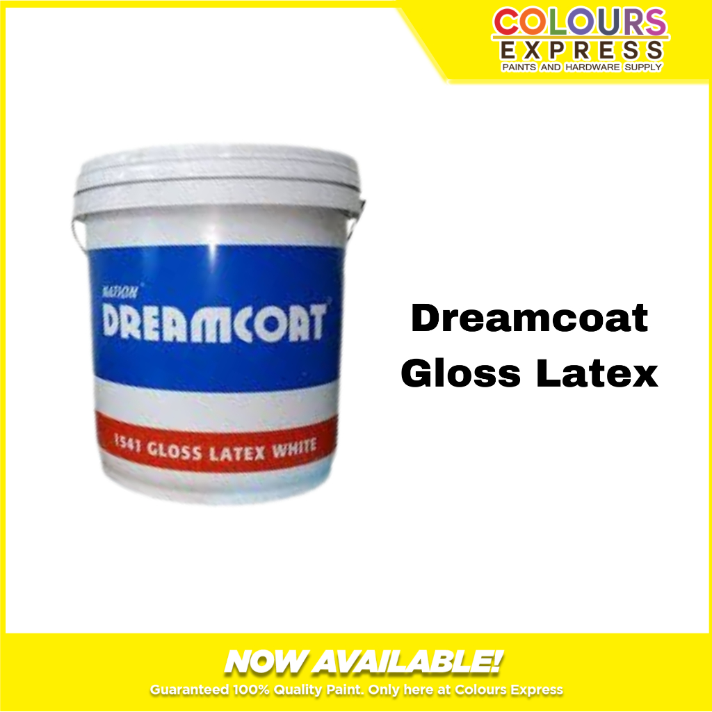 Nation Dreamcoat Gloss Latex White Paint 4L | Shopee Philippines