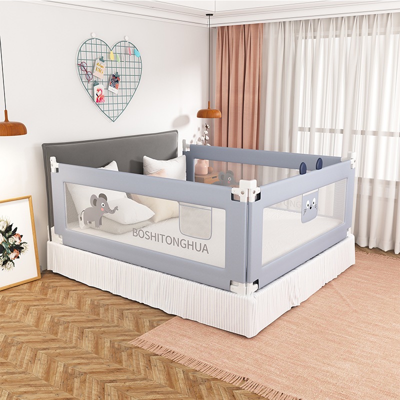 Baby Fall Prevention Lifting Bed Guardrail Through Child Fall ...