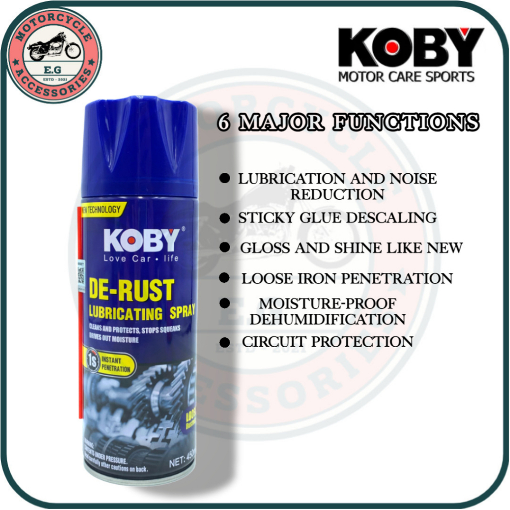 EG Motorcycle Parts Accessories Koby De Rust Lubricating Spray Aand ...