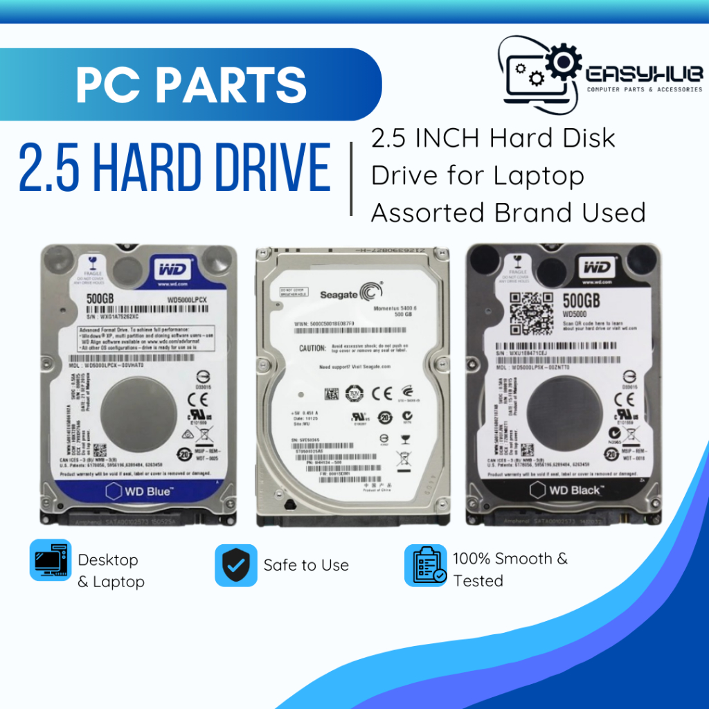 2.5inch Laptop HDD SATA Second Hand hard disk 250GB 320GB 500GB Seagate ...