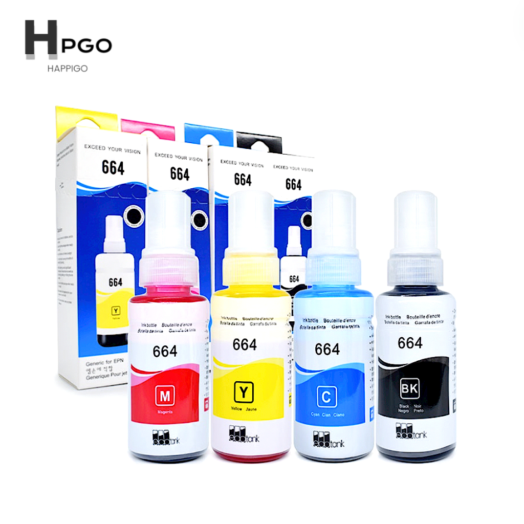 Refill Ink 664 Dye Ink For Printer L120 L121 L101 L210 L360 L405 L101 ...