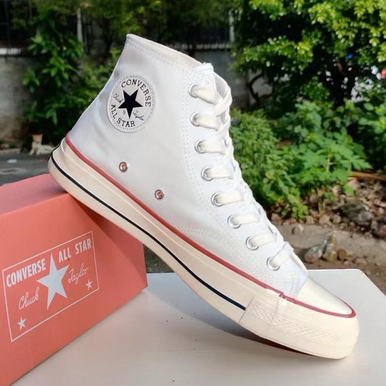 Converse cream high cut online