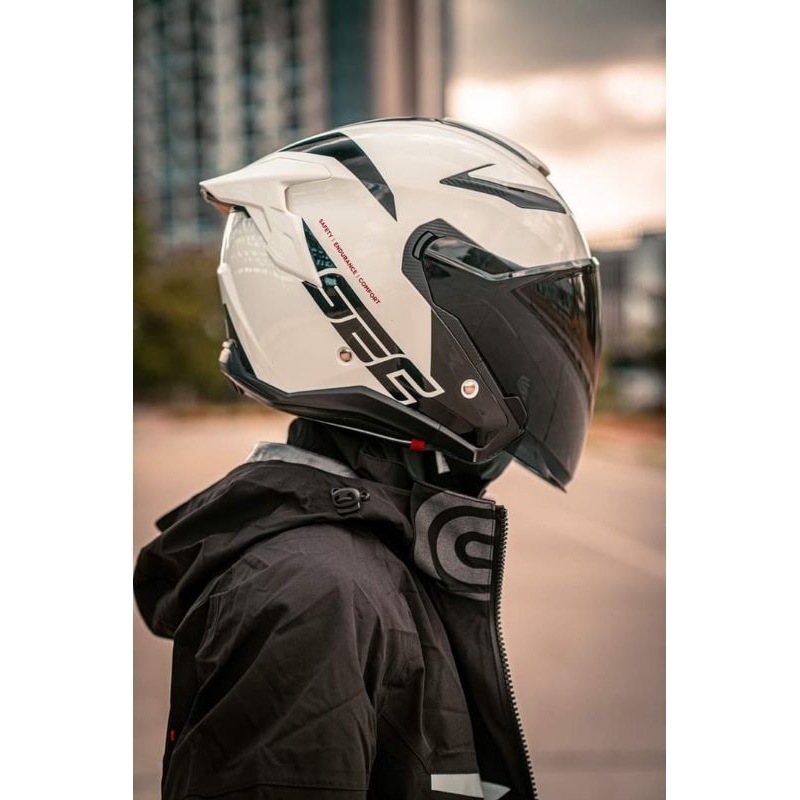 SEC Tempo dual visor half face helmet | Shopee Philippines