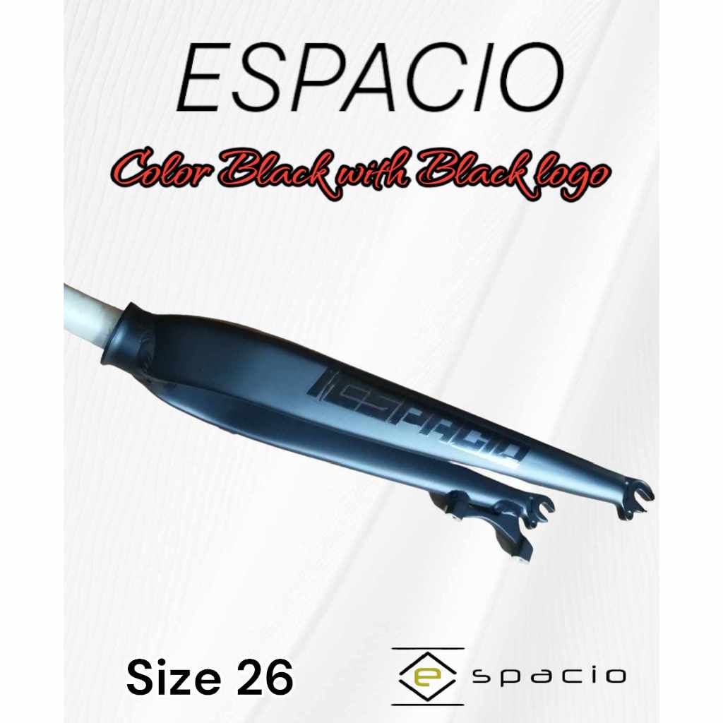 ESPACIO size 26 mtb rigid fork aluminum alloy Shopee Philippines