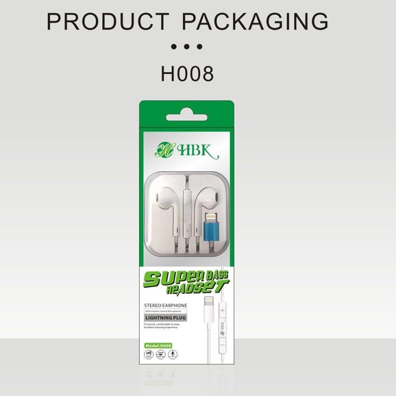 Type-C and IOS Plug Earphone Good Sound Wired In-Ear Music Headset ...
