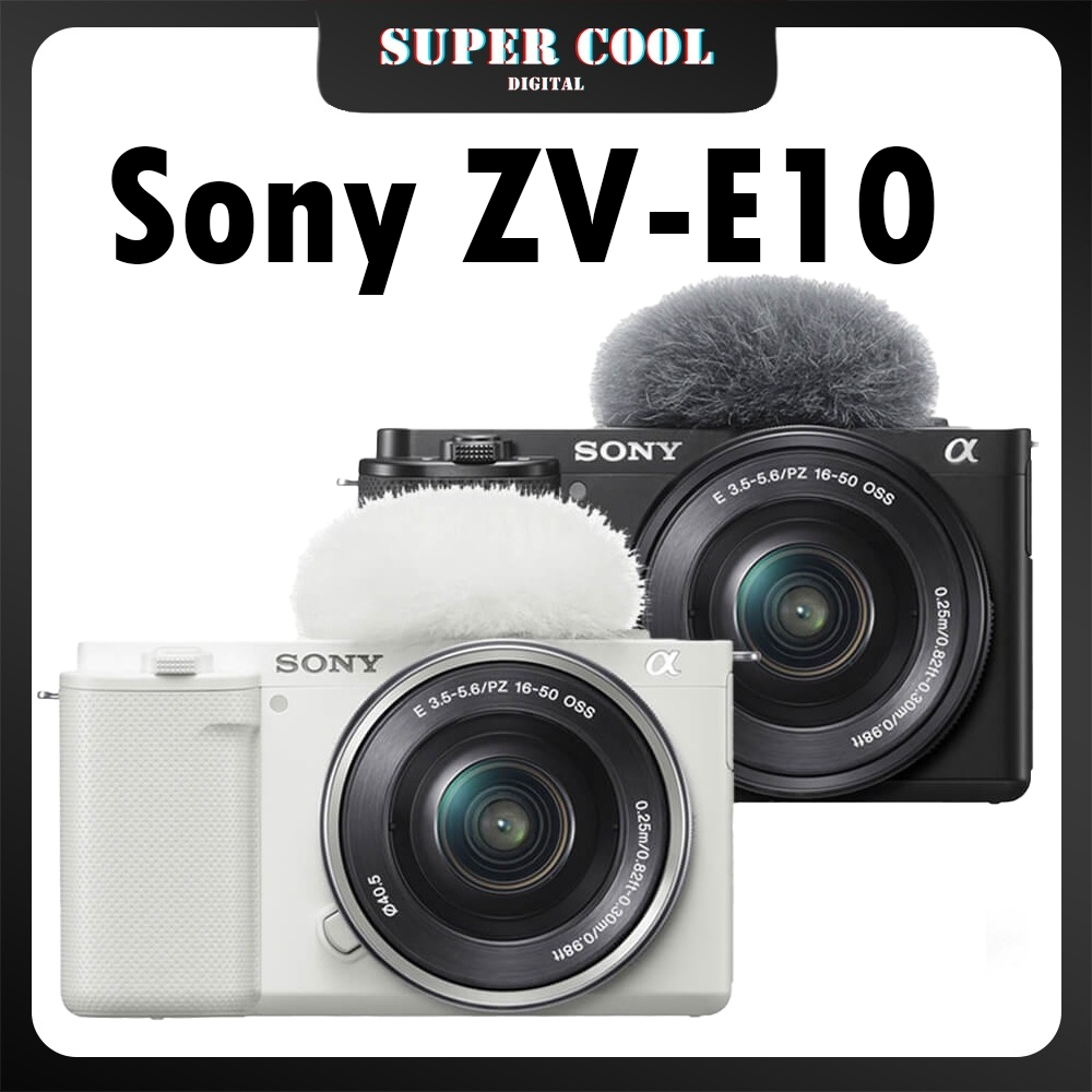 Sony E Mount Lenses Sony ZV-E10 Mirrorless Camera Bundle With