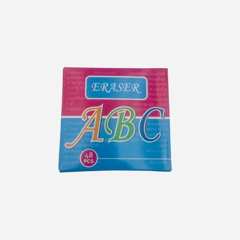 ABC Pencil Eraser 48pcs Per Box | Shopee Philippines