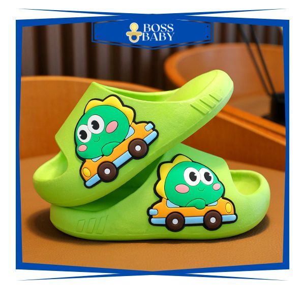Boss.Baby Girl Fashion Slipper With the Baby Dinosaur and Rabbit Girls shoes Kids Slippers slip Shopee Philippines